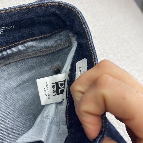 DL1961 Jeans Womens 26 Blue No.3 Skinny Instasculpt JAxDL Comfort Casual Denim - Picture 8 of 15